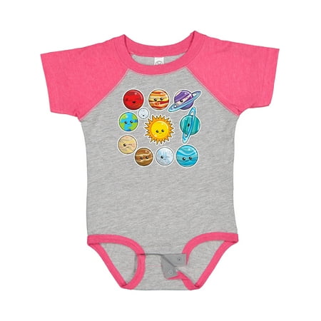 

Inktastic Happy Sun Moon and Planets Gift Baby Boy or Baby Girl Bodysuit