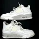 thumbnail image 2 of Ni - ke Size 6.5 - Ni - ke Air Jordan 4 Retro GS White Oreo Men's Shoes - Ships Now, 2 of 5