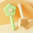thumbnail image 2 of BESTSKY 2Pcs Cat Brush,Comfortable Massage and Gentle Care Dog Brush,Multifunctional Comb for Quick Knot Removal Hair Removal Tool to Reduce Home Fur Pollution Cat Stuff,Yellow, 2 of 5