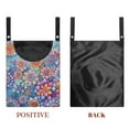 thumbnail image 7 of SEANATIVE Boho Hanging Bags Mandala Flower Clothespin Bags Hanging Outdoor Clothes Pin Bag Aesthetic Clothes Pin Bag for Outside Clothes Pins Storage, 7 of 7