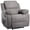 Gray, variant on Segmart Leather Recliner, Gray