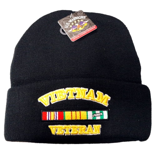 U.S ARMY NAVY MARINE 3D Emblem Long Beanie Black,Navy,Red Army Gear Knit Hat Cap Military U.S