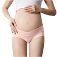 thumbnail image 5 of XFYSSS Fashion Women's Pure Cotton Low Waist Pregnant Women's Seamless Oversized Underwear Womens Nylon Cotton Panty, 5 of 5
