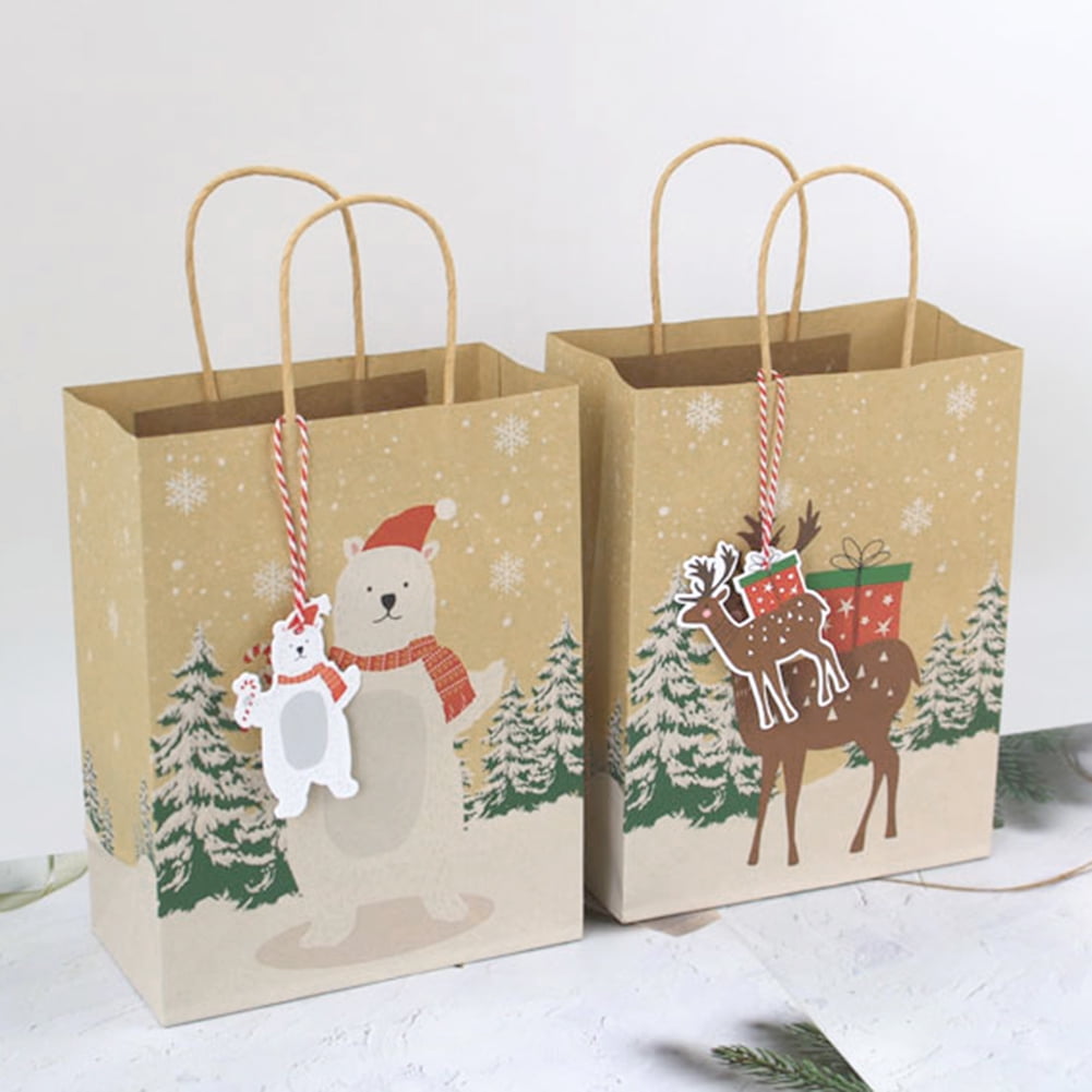 brown paper bolsa christmas crafts