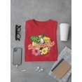 thumbnail image 3 of Tropical Toucan Paradise Vacation Graphic Men's Tshirt, 3 of 4