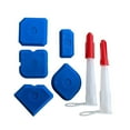 thumbnail image 1 of Lefu 5pcs Silicone Sealant Tool Spreader Finish Kit Caulk Tile Grout Applicator, 1 of 4
