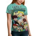 thumbnail image 6 of The Loud House Kid Shirts Unisex Casual Tops 3D Print Graphic Tees Short Sleeve T Shirts for Boys Girls 160CM, 6 of 8