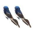 thumbnail image 2 of Dserhfy 2Pcs Artificial Bird Ornaments Realistic Looking Adorable Appearance Polystyrene Simulation Bird Ornament Backyard Statues Decor for Home, 2 of 8