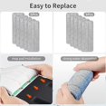 thumbnail image 4 of 10Pcs Joymoop Mop Replacement Pads, 13 * 4.9'' Universal Mop Pads Mop Head Refills Washable Wet Mop, Compatible with Most 11-13” Size Mops，, 4 of 13