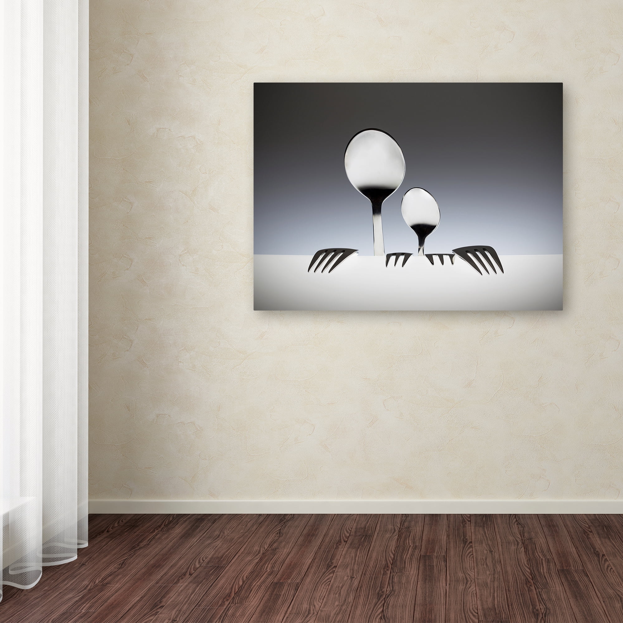 Trademark Fine Art 'You And Me' Canvas Art by Wieteke de Kogel