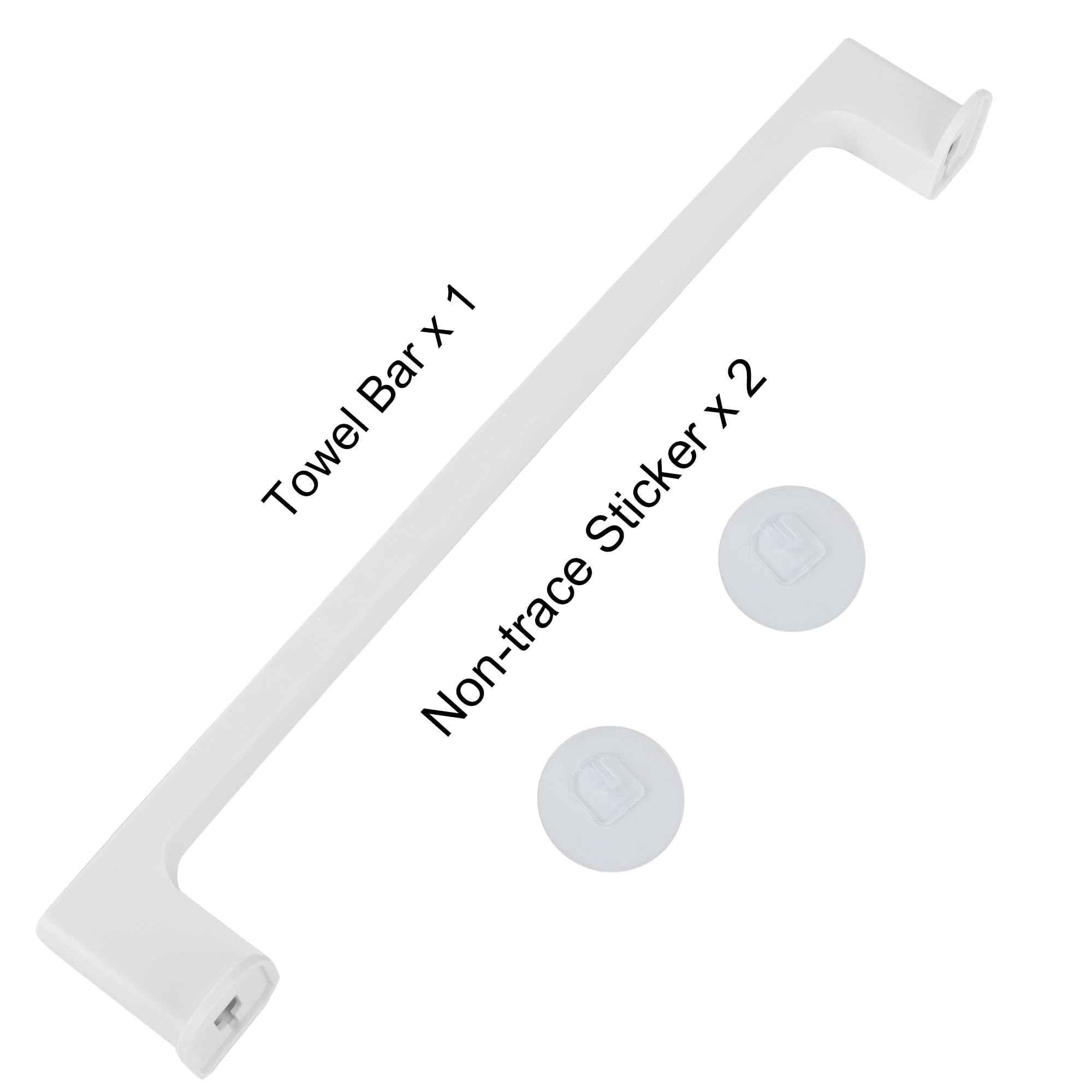 Unique Bargains Towel Bar Bathrooms Self Adhesive Hand Towel Bar Kitchen Towel Bar Large