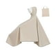 thumbnail image 3 of Poncho de lluvia para bicicletas, impermeable con capucha para hombres para mujeres, ropa de lluvia reutilizable, capa protectora para bicicletas de Café, 3 of 8