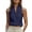 Navy(Tank Top), variant on GUACER Womens Halter V-Neck Tank Tops Casual Sleeveless Blouses for Summer Work & Weekend