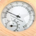 thumbnail image 3 of Sauna Thermometer Metal Dial Digital Sauna Thermometer And Hydrometer Thermometer Hygrometer Hygro-thermometer Sauna Room Accessory(1pcs), 3 of 4