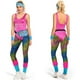 thumbnail image 3 of Disfraz de fantasía hippie de los años 80 y 90 para mujer, disfraz de fiesta disco, cosplay, para mujer adulta, para Halloween, carnaval, ropa rockera vintage, hip-hop, 3 of 5