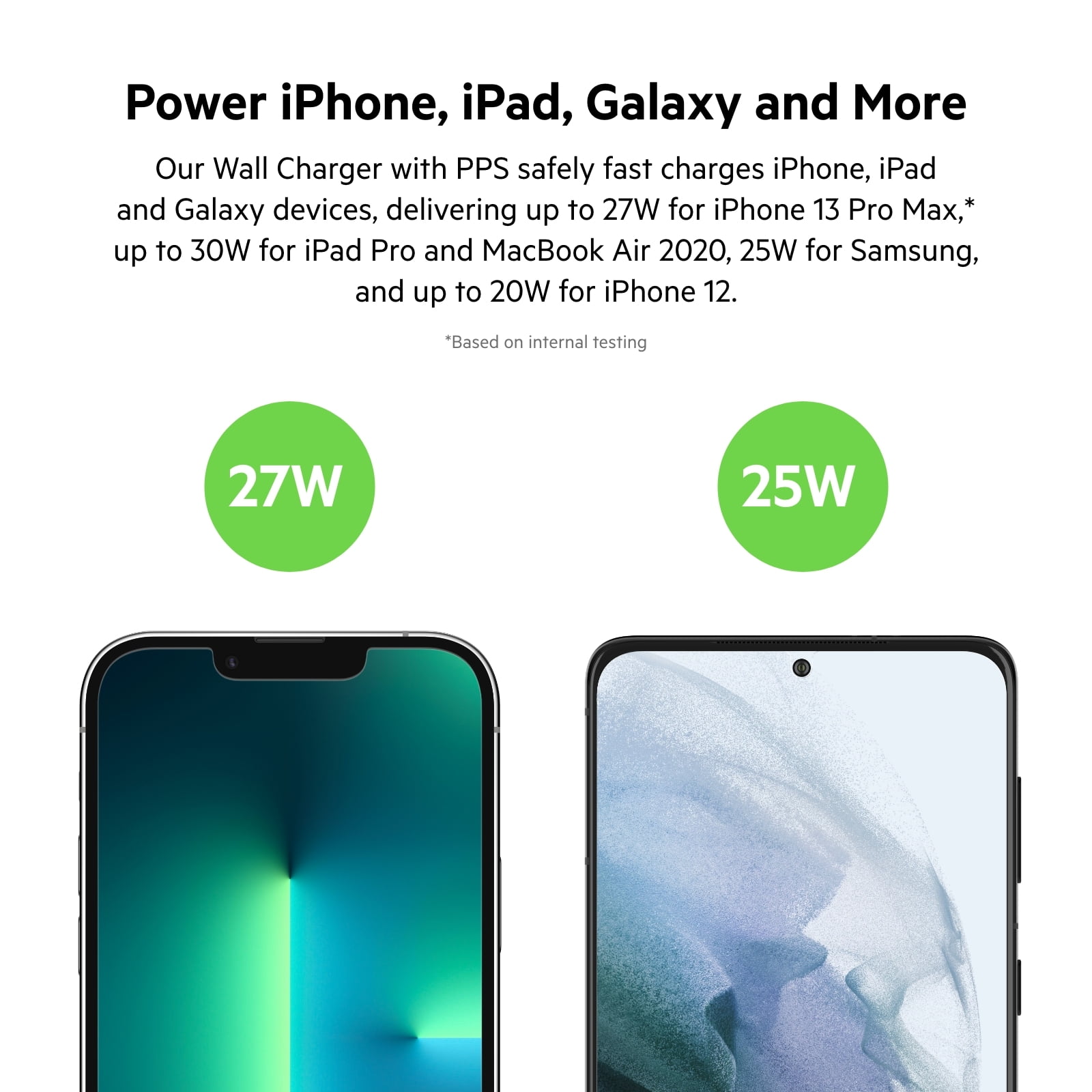 Belkin 30W USB-C Wall Charger, USB-C Power Delivery, PPS Fast Charging for iPhone 16, 16 Plus, 16 Pro, 16 Pro Max, iPhone 15, 15 Pro, Galaxy S25, iPad, AirPods, Nintendo Switch 2 & More - White