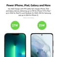 thumbnail image 2 of Belkin 30W USB-C Wall Charger, USB-C Power Delivery, PPS Fast Charging for iPhone 16, 16 Plus, 16 Pro, 16 Pro Max, iPhone 15, 15 Pro, Galaxy S25, iPad, AirPods, Nintendo Switch 2 & More - White, 2 of 7