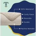 thumbnail image 4 of Katziela Soft Throw Pet Blanket, Premium Cat and Dog Blankets for Cozy Homes, Light Brown, 4 of 8