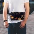 thumbnail image 7 of Halloween bats Lightweight Adjustable Fanny Pack with Extension Strap, Unisex Waist Bag, 7 of 7