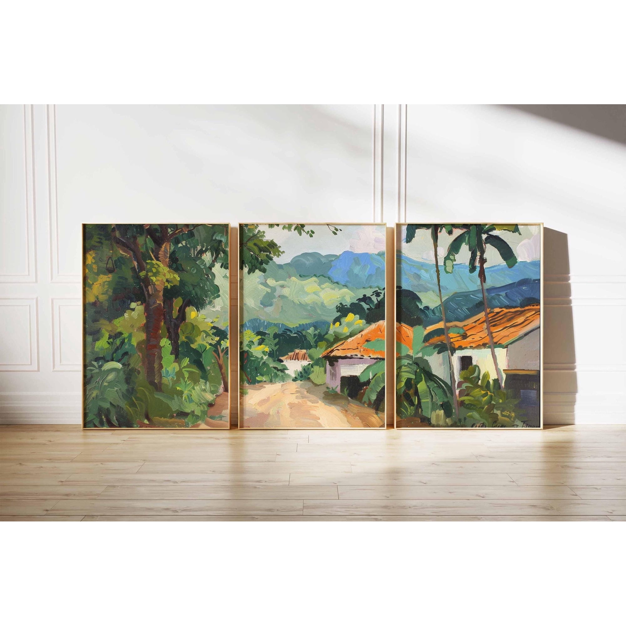 Honduras Posters Central America Travel Prints Honduras Wall Art Coastal Decor Honduras Travel Landscape Prints, Set 3, Poster Only
