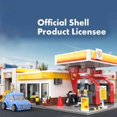 thumbnail image 3 of MOC City Retail Station Gas Station Car Wash Series Building Block Model Convenience Store Bricks Toys for Children DIY Gifts, 3 of 9