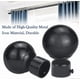 thumbnail image 3 of Curtain rod trim Round Sphere (2 pieces, black), 3 of 5