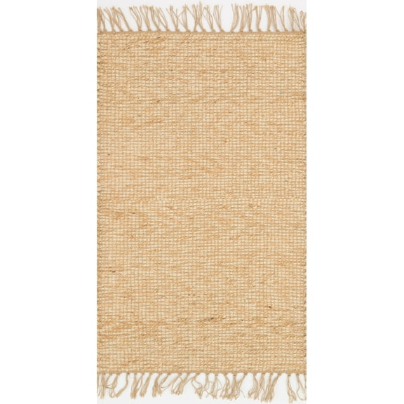 Loloi Village Collection Natural 3'0" x 5'0" Area Rug