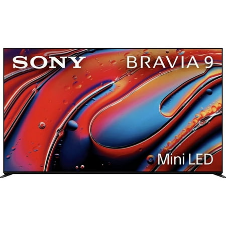 Sony 65-Inch Mini LED QLED 4K Ultra HD TV BRAVIA 9 Smart Google TV with Dolby Vision HDR and Exclusive Features for PlayStation 5 (K-65XR90, 2024 Model) -
