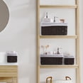 thumbnail image 6 of Chicgrowth Wicker Basket Woven Bin Brown Storage Organizing With Liner Set Of 4, 6 of 7