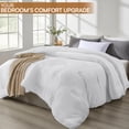 thumbnail image 5 of Utopia Bedding Comforters Queen Size, All Season Duvet Insert, Down Alternative Queen Comforter with Corner Tabs, Machine Washable Bed Comforter 88 x 88 Inches (White), 5 of 8