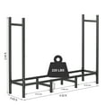 thumbnail image 2 of 4ft Firewood Rack, Outdoor Heavy Duty Metal Rack, Adjustable Storage Rack, 2 of 5