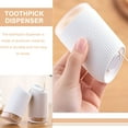 thumbnail image 5 of ACDANC 1 Set Slide Cover Toothpick Holder Plastic Toothpicks Dispenser Holder with Toothpicks, 5 of 7