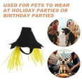thumbnail image 3 of BEADCEST 1Pack Pet Scarecrow Hat for  with Funny Appearance Design for Small Dogs, 3 of 8