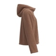 thumbnail image 4 of Chamarra Simply Basic Para mujer, con cremallera, Café, Talla CH, 4 of 4