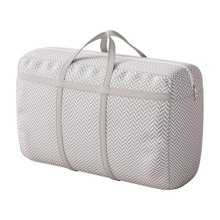 Reinforced Storage Bag with Double Zipper & Handles Large Capacity for Blankets and Clothing Foldable Design for Moving Travel and Home UKHBMC | Non-Woven Fabric S Reinforced Storage Bag with Double Zipper & Handles Large Capacity for Blankets and Clothing Foldable Design for Moving Travel and Home UKHBMC | Non-Woven Fabric S