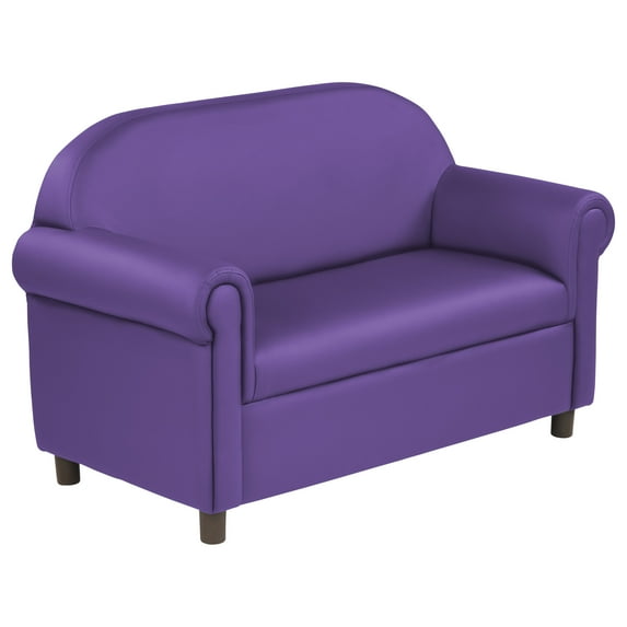 SoftZone® Little Lux Youth Sofa - Purple