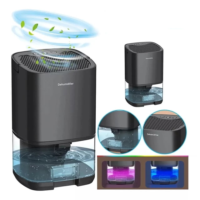 Deshumidificador Eléctrico Genérico B1 Negro 110V/220V Plástico ABS