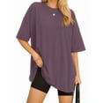 thumbnail image 3 of MOYIKO Oversized T Shirts for Women Short Sleeve Loose Fit Crewneck Tees Summer Tops, 3 of 7