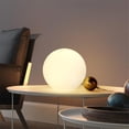 thumbnail image 3 of Lámpara de mesa decorativa de noche con forma de orbe y LED, lámpara de mesa pequeña, lámparas decorativas de ambiente, 3 of 6