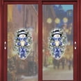 thumbnail image 3 of Pegatinas navideñas muñeco de nieve vidrio puerta ventana habitación decoración pegatinas de pared autoadhesivas, 3 of 3
