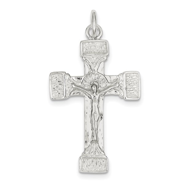 Pendentif Crucifix en Argent Sterling 925