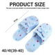 thumbnail image 5 of Zapatillas caseras encantadoras lindas Zapatillas de algodón Zapatillas interiores con suela antideslizante, 5 of 6