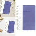 thumbnail image 1 of WHEANG Notebook College Ruled Journal With Inner Pockets And 160 Pages PU Leather Cover Business Journal Twin Wire Binding Notebook Perfect For & Home School, 1 of 9