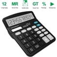 thumbnail image 3 of Clearance! Fdelink Ther Calculator Standard Black Desktop Function Calculator Calculator Office & Stationery Black, 3 of 7
