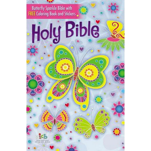 Pre-Owned Butterfly Sparkle Bible-ICB (Hardcover) 0718085574 9780718085575