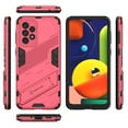 thumbnail image 3 of Compatible for Samsung Galaxy A33 5G Heavy Duty Case with Hidden Bracket Magnetic Car Mount Holder, Hybrid Rugged PC + Soft TPU Shockproof Anti-Scratches Cover Support Wireless Charging, Rose, 3 of 6