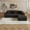 Black + Medium-Firm + American Design + Foam + Plush + 3 Seat, variant on Compression Sectional Couch with Comfy Chaise, Boneless L Shape Sofa with Deep Seat, Minimalist Modular Couches Sleeper for Living Room Bedroom Apartment Lounge,corduroy,Black (102.4x66.9x24.8inch)