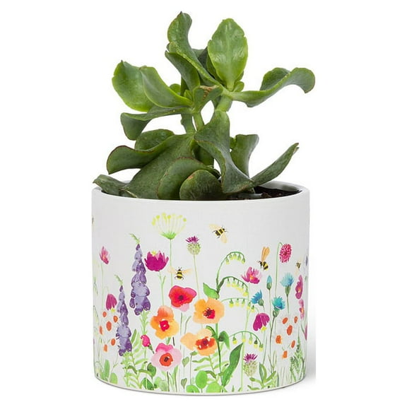 Set of 4 Small Bee Garden Planter