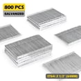 thumbnail image 3 of KIMSING ST64 14 Gauge 2-1/2'' Length Concrete Nails Concrete T-Nails ,galvanized,  for Concrete Nailers Smooth Shank 800 PCS/BOX(4 boxes), 3 of 6