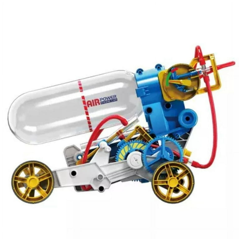 CIC Kits DIY Air Power Engine Car - STEM Toy for Kids, Hobby